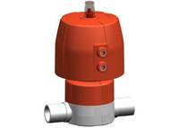 SYGEF Standard Membránový ventil DIASTAR Ten DESET Plus FC (bez vzduchu zavřeno) s natupo vložnými díly, metrické