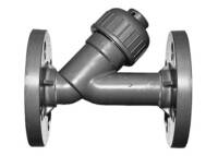 Šikný zpětný ventil typ 303 PVC-U|S pevnými přírubami JIS