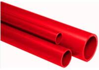 DEKADUR-Tlaková trubka, PVC-U, červená  SDR 21, nominální tlak PN 10/S10