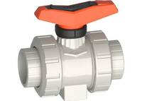 Kulový ventil typ 546 Pro PVC-C s metrickými vložnými díly pro lepení