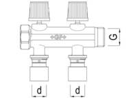 Kované rozdělovače s ventily