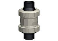 ecoFIT Zpětný ventil typ 562 s natupo vložnými díly PE100 SDR17,6 metrický